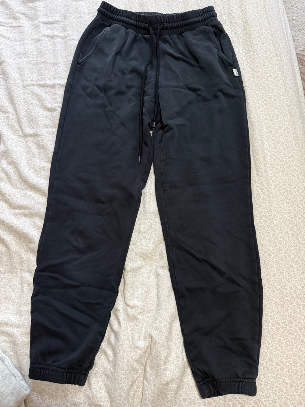 DSG Black Elastic Waistband Joggers